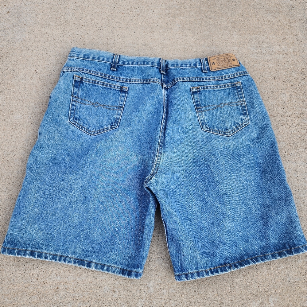 Vintage Faded Glory‎ Denim Shorts JORTS, Mens Size 38